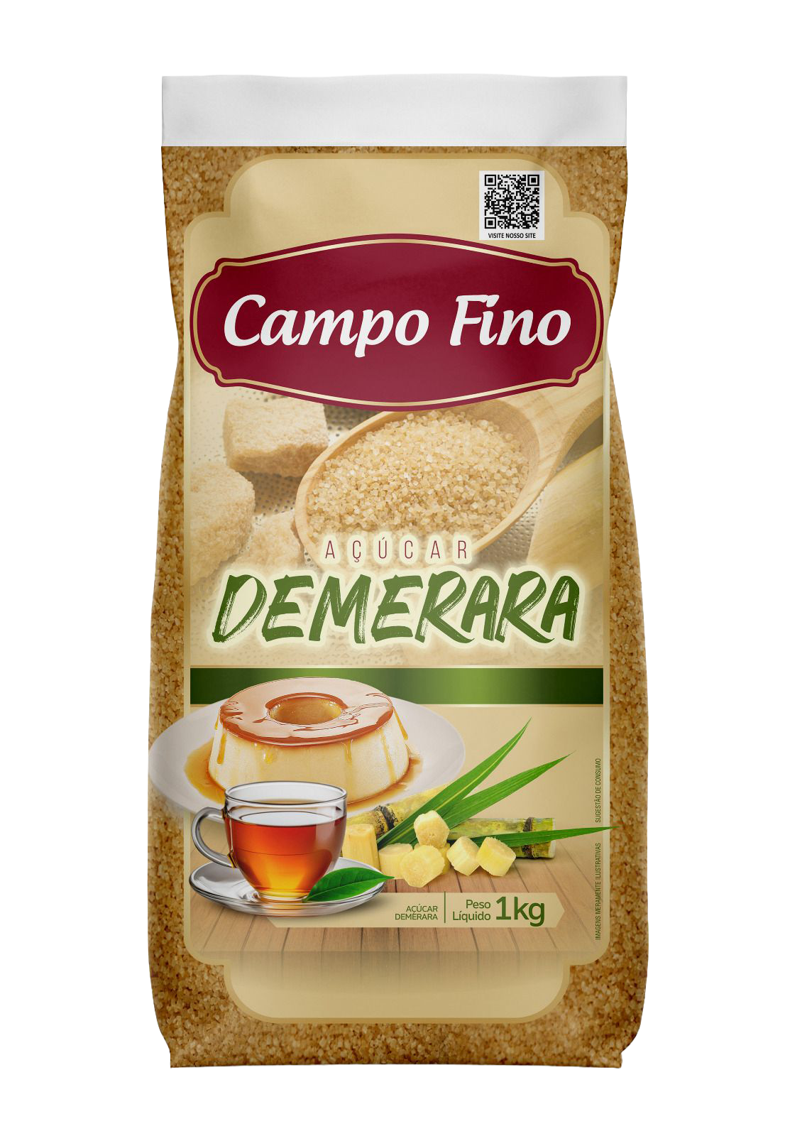 Açúcar Refinado Extra Fino 1kg